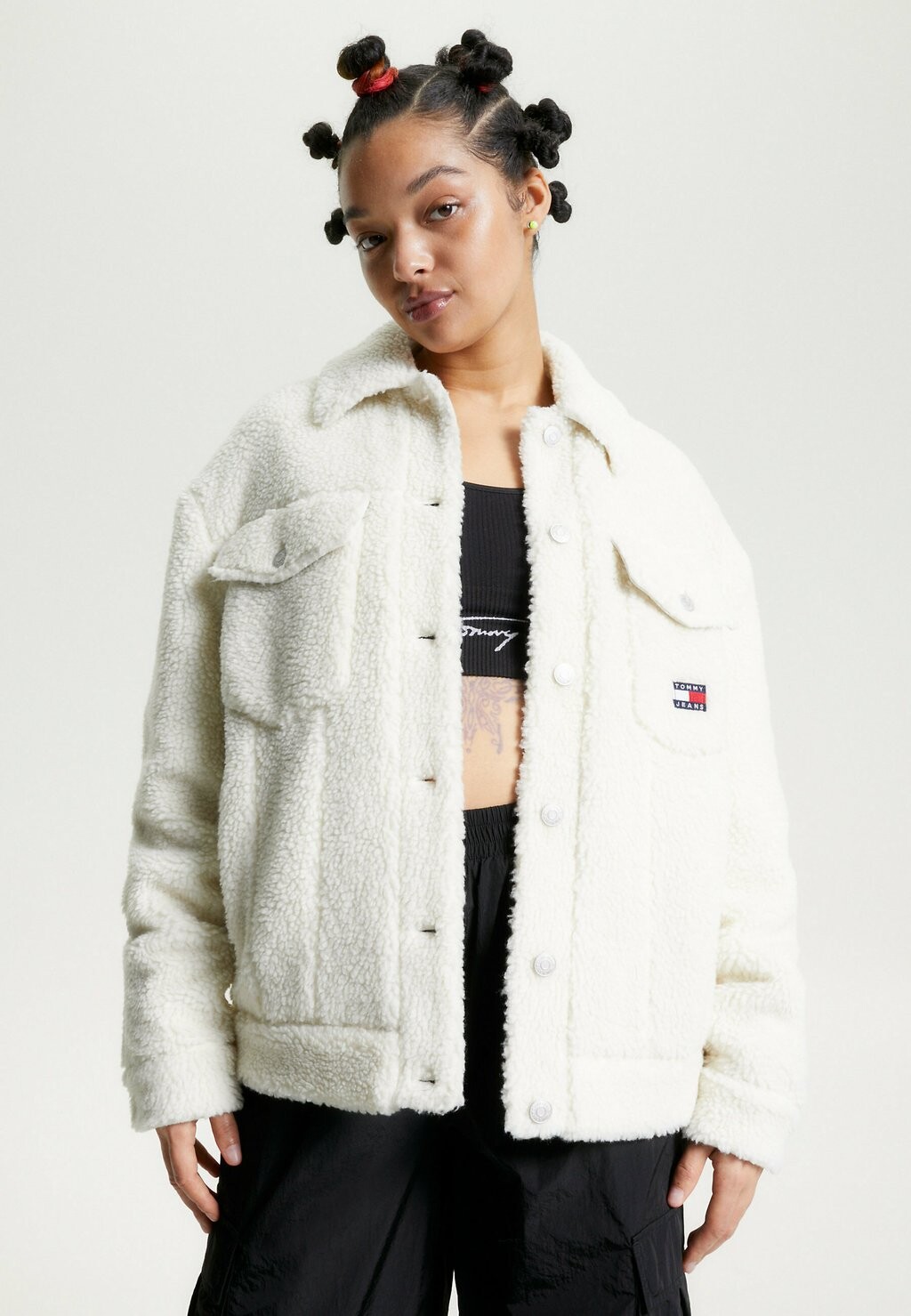 

Зимняя куртка Tommy Jeans, Черный
