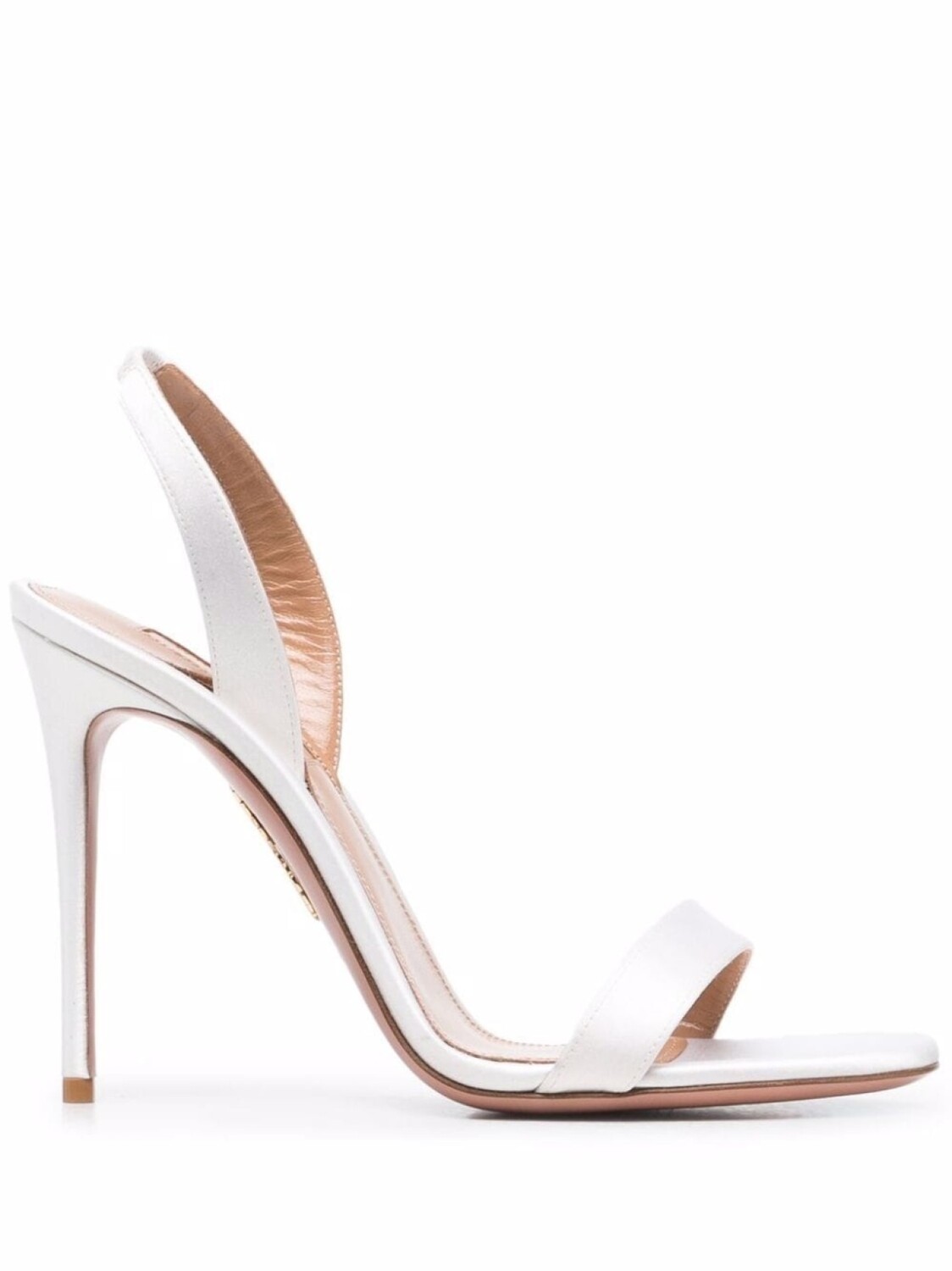 

Aquazzura босоножки So Nude 105, белый