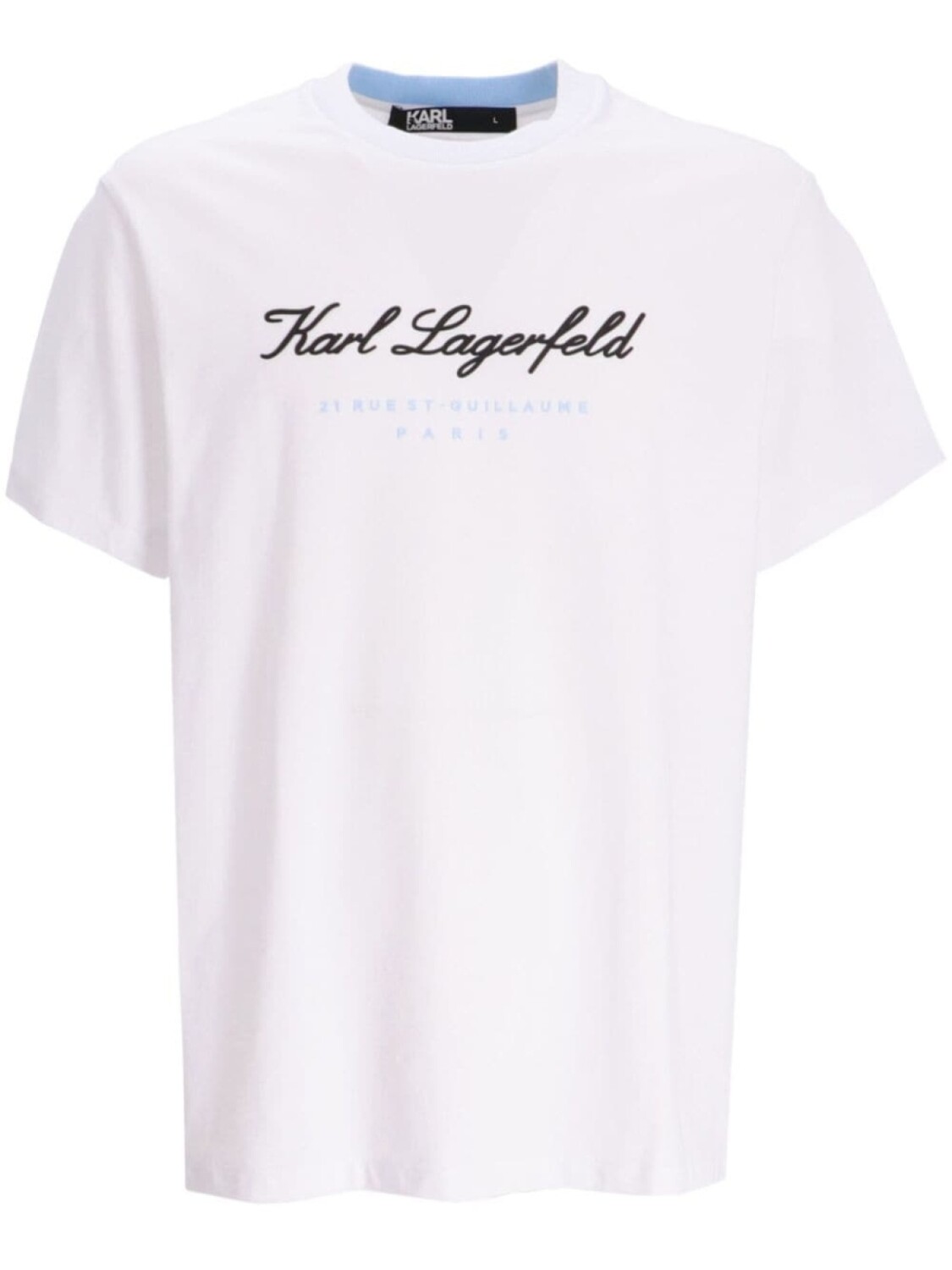 

Karl Lagerfeld футболка с логотипом, белый