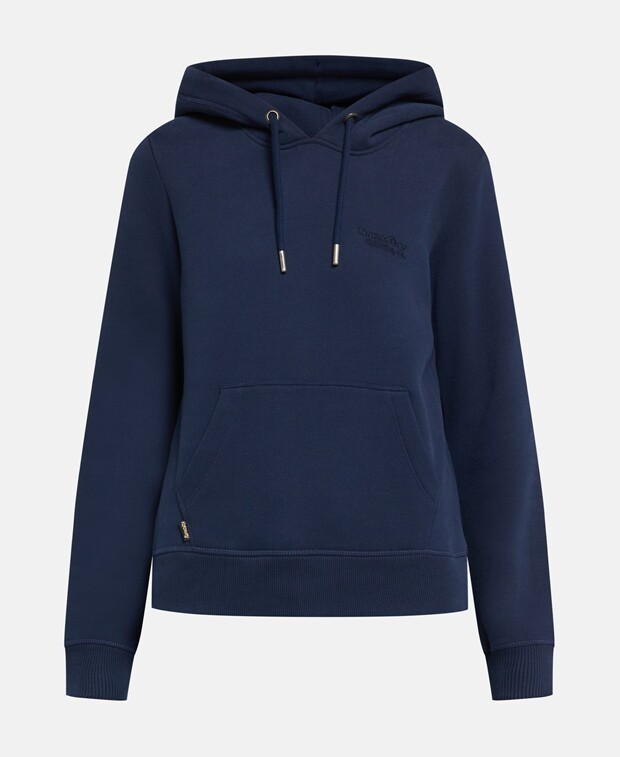 

Толстовка с капюшоном Superdry, темно-синий