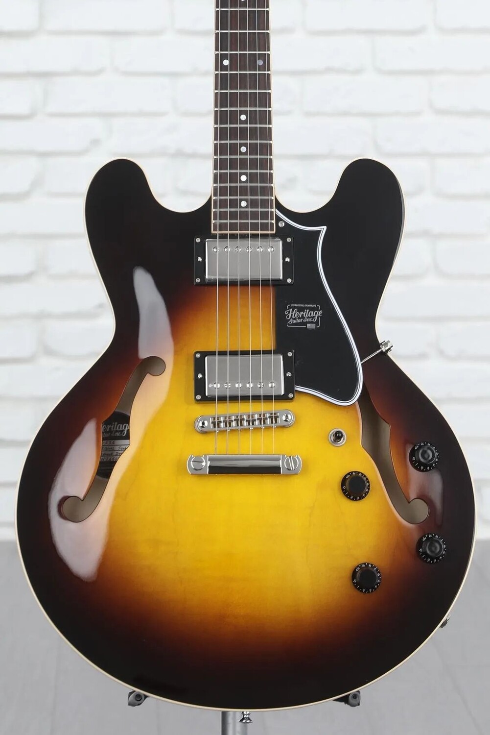 

Электрогитара Heritage Standard H-535 с полуполым корпусом — Original Sunburst
