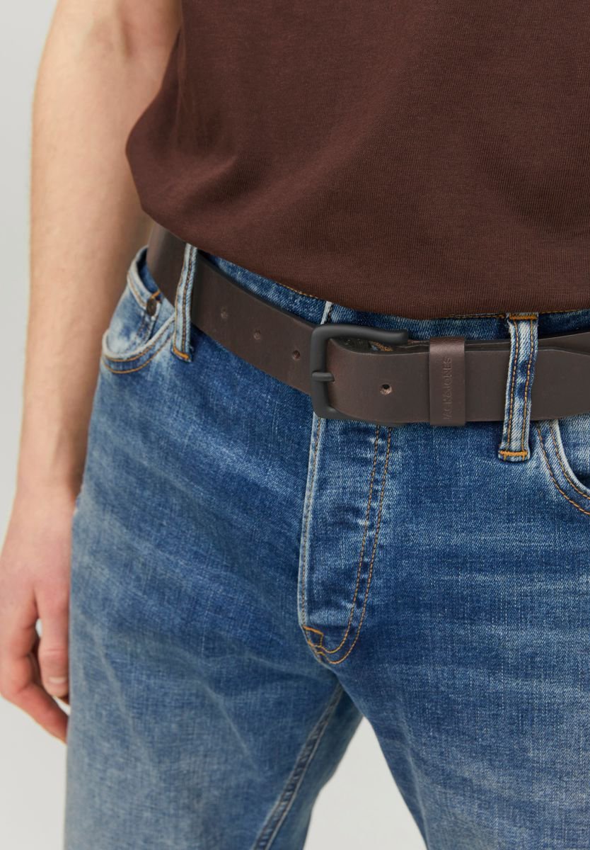 

Ремень JACROMA BELT Jack & Jones, цвет black coffee