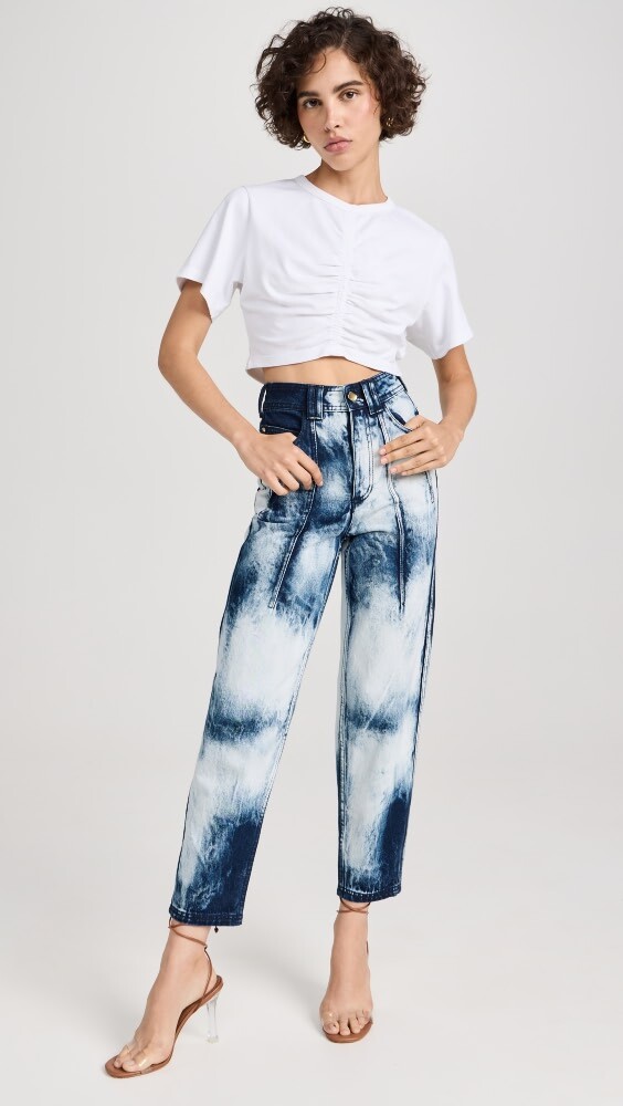 

Джинсы Aje Enigma Denim Straight
