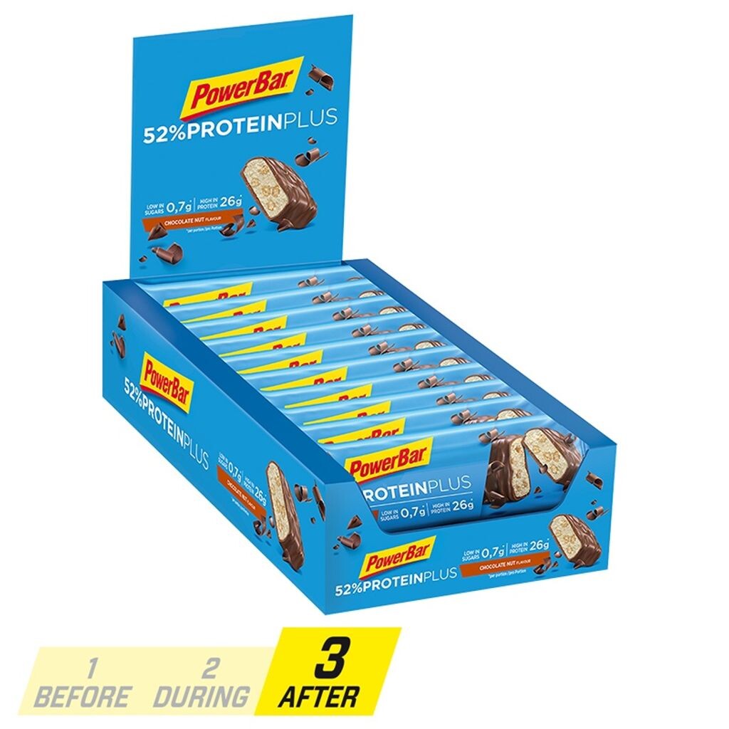 

PowerBar Protein Plus 52% HighPro. ШоколадОреховый 20х50г
