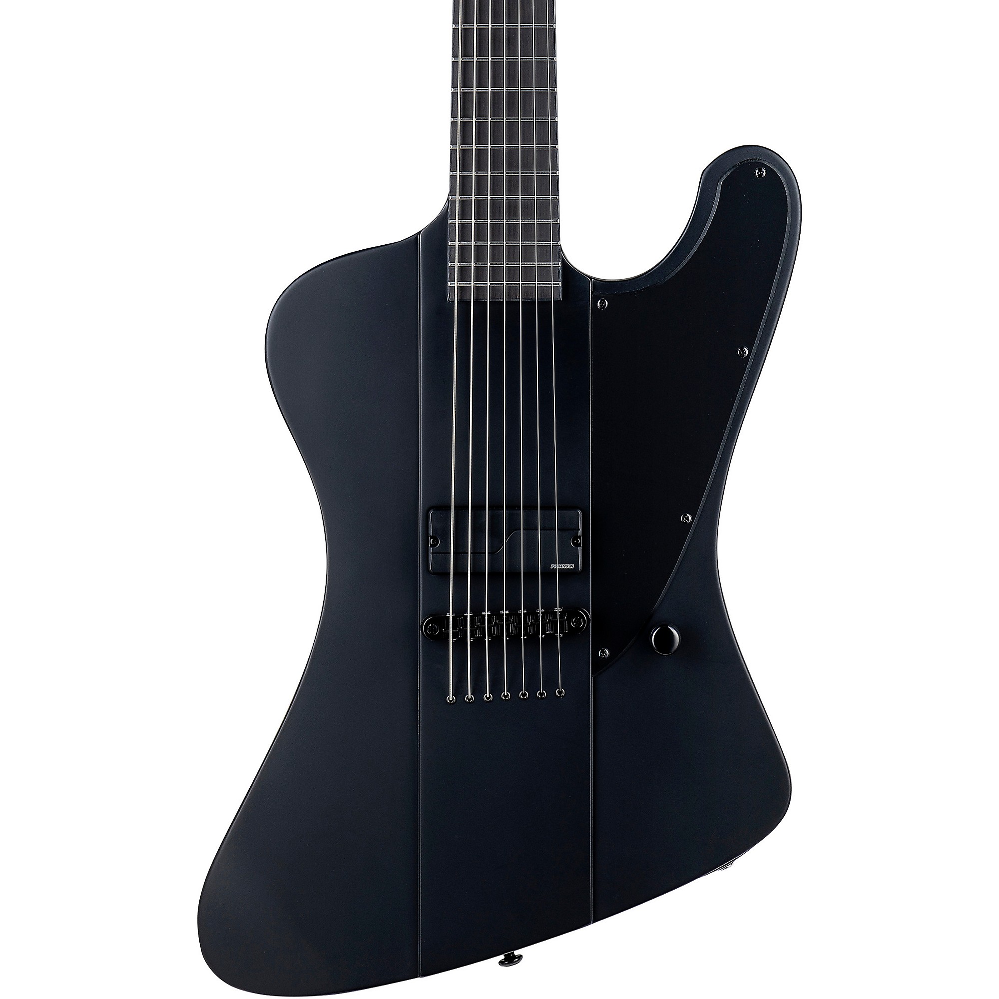 ESP LTD Phoenix-7 Baritone Black Metal Электрогитара Черный