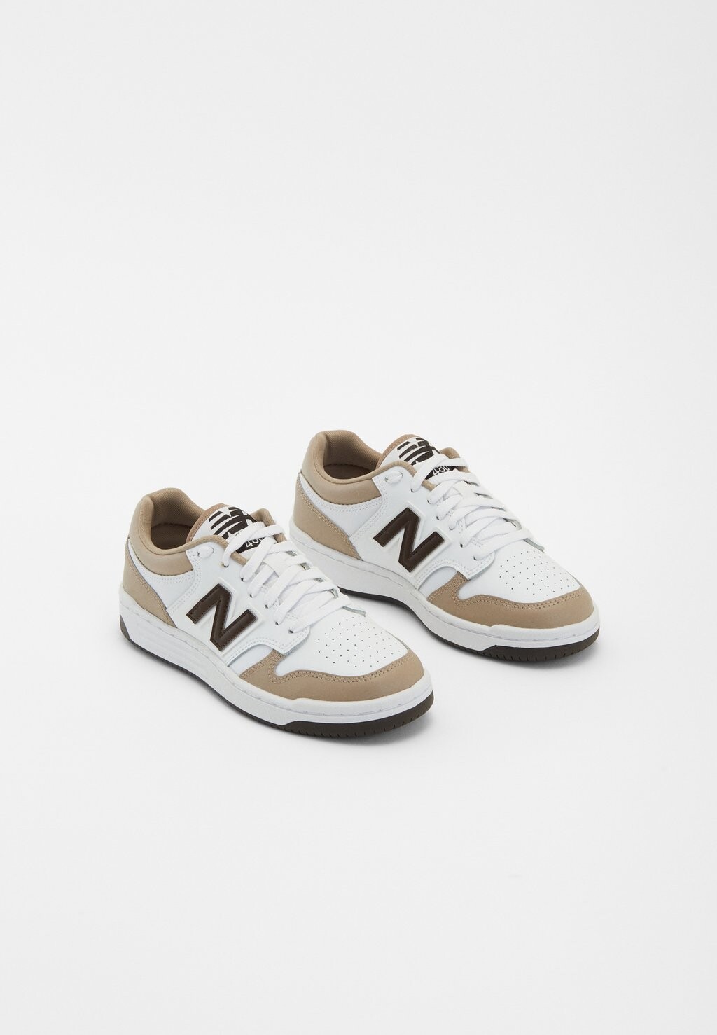 

Кроссовки низкие BB480 New Balance, белый