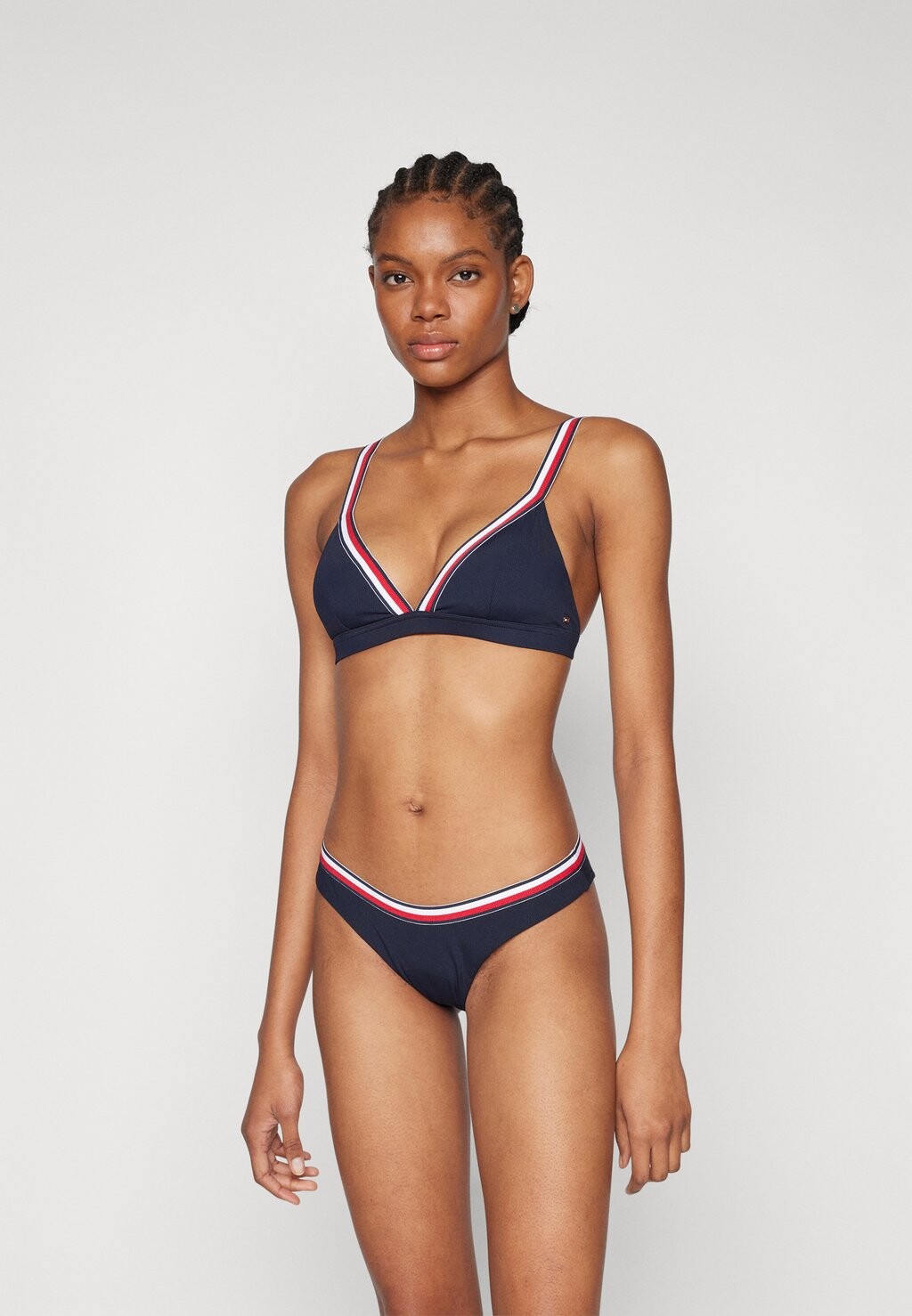 

Верх бикини GLOBAL STRIPE STRIANGLE Tommy Hilfiger, цвет desert sky