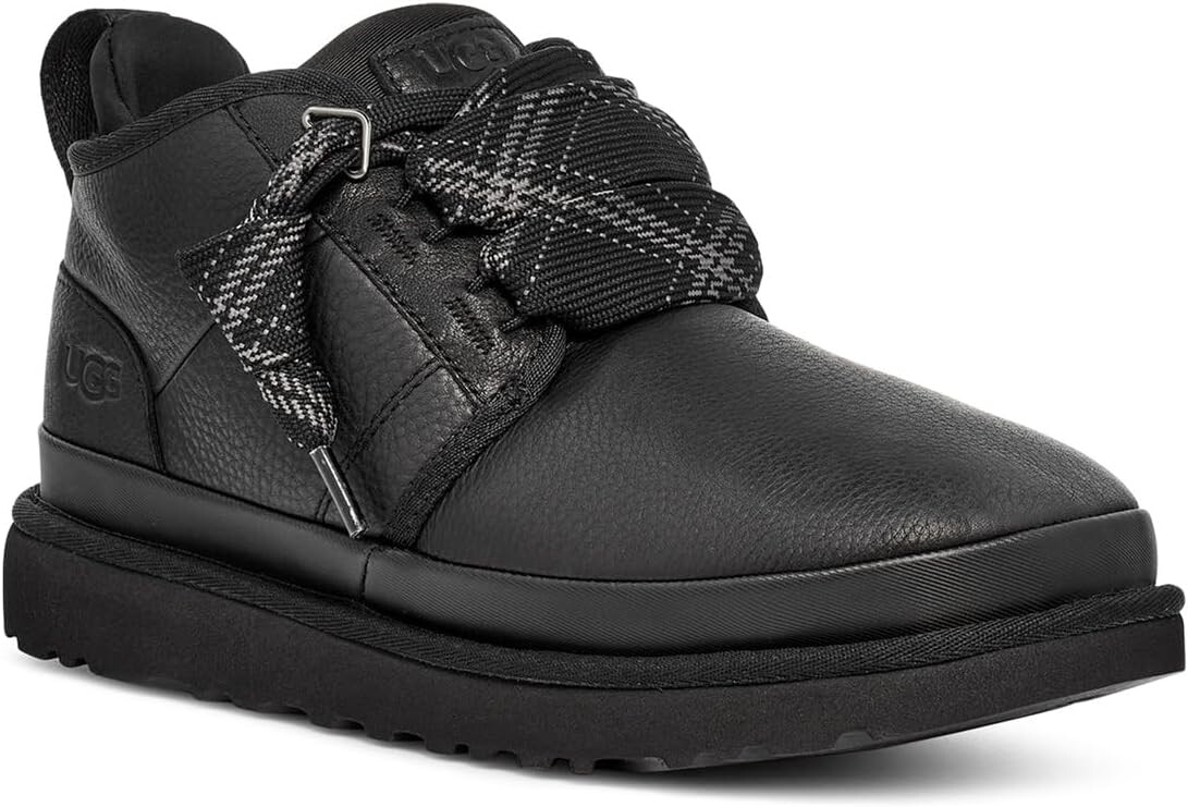 

Ботинки Neumel FT UGG, черная кожа, Черный
