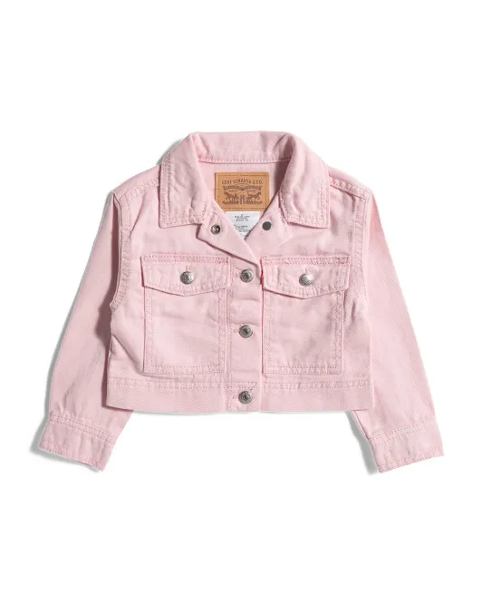 

Джинсовая куртка для маленьких девочек Levis, цвет Rose Shadow