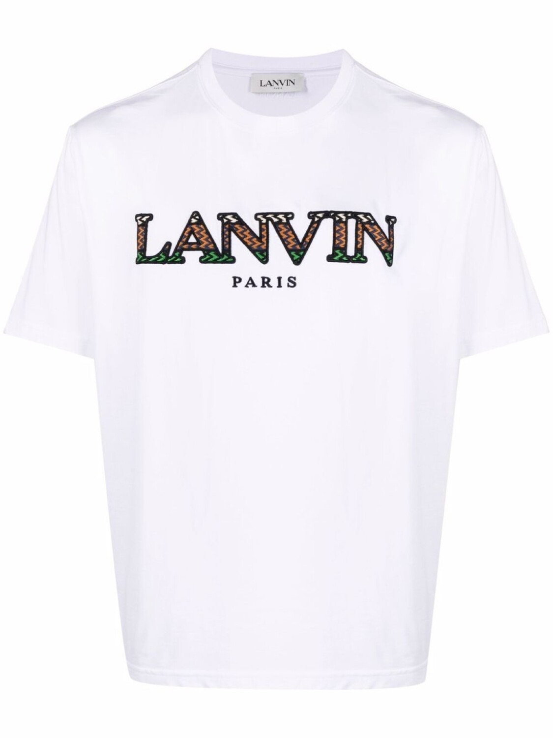 

Lanvin футболка с логотипом, белый