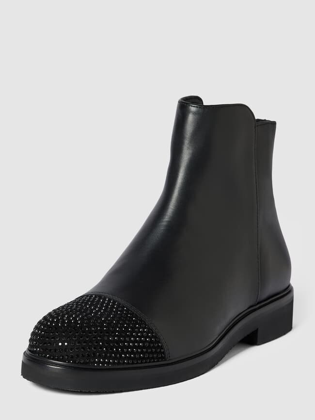 

Ботильоны с отделкой стразами Marc Cain Bags & Shoes, черный