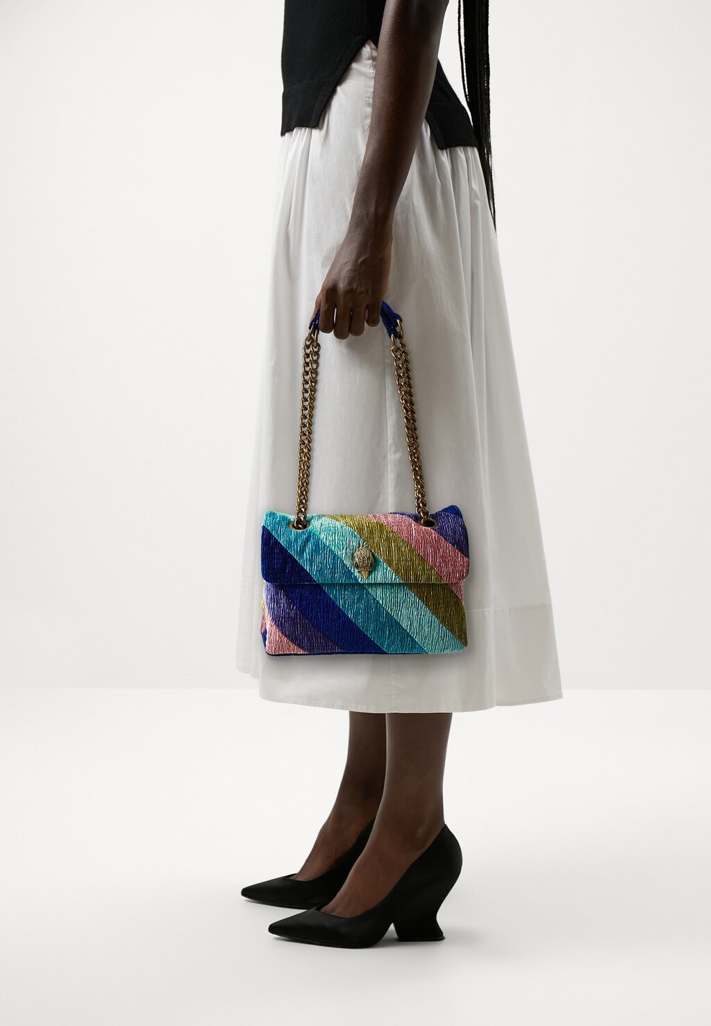 

Сумка через плечо Kensington Kurt Geiger London, синий