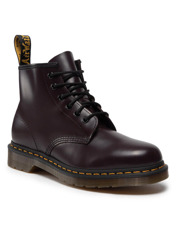 

Ботинки на шнуровке Dr. Martens, красный