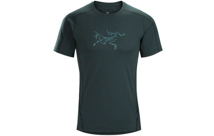 

Футболка из серии Ionia Merino Wool для мужчин Arcteryx, темно-зеленый