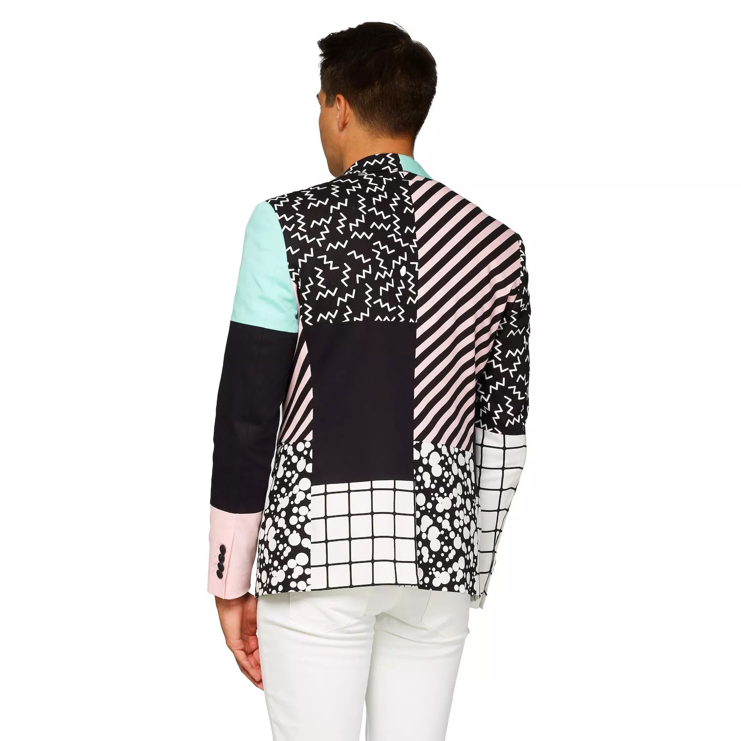 Новинка летнего мужского пиджака современного кроя OppoSuits цена и фото