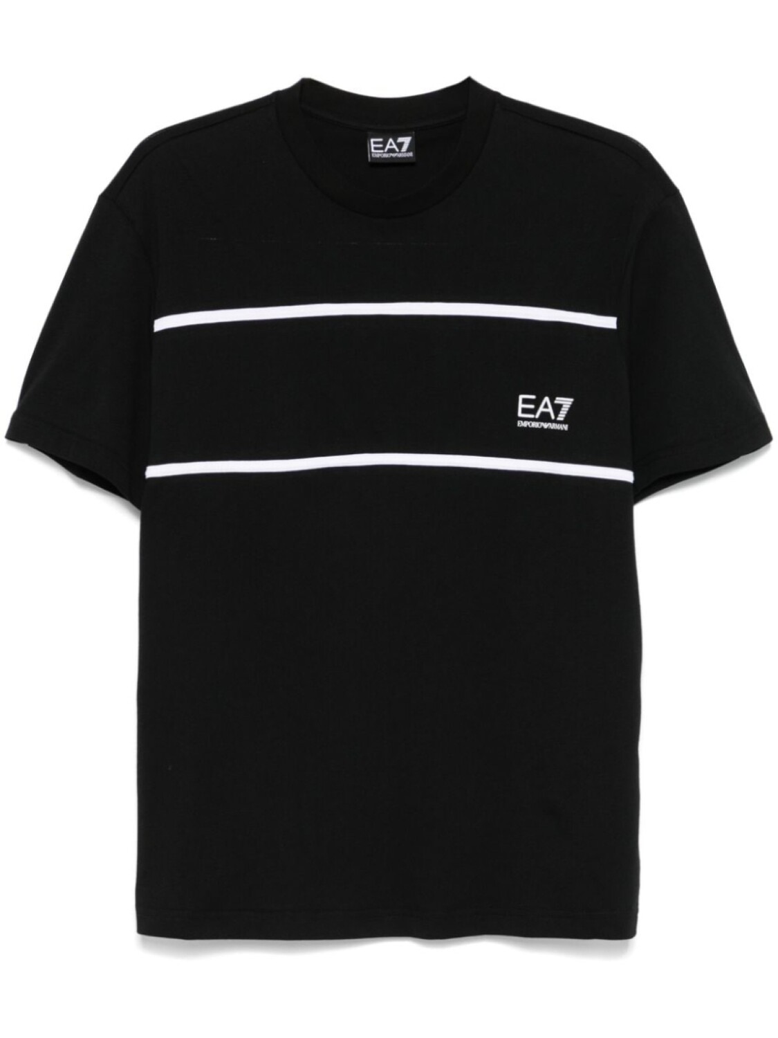 

Футболка с логотипом Ea7 Emporio Armani, черный