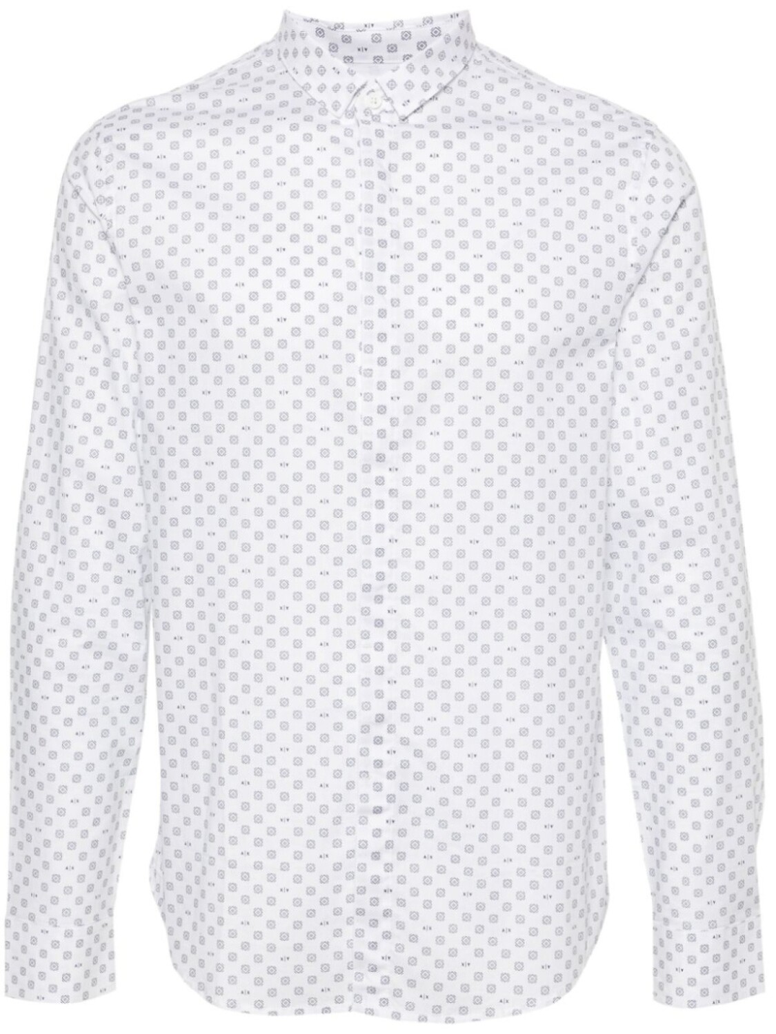 

Armani Exchange рубашка с графичным принтом, белый