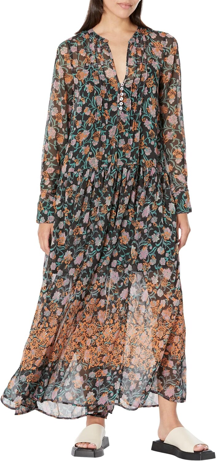 

Увидеть это сквозь платье Free People, цвет Black Combo