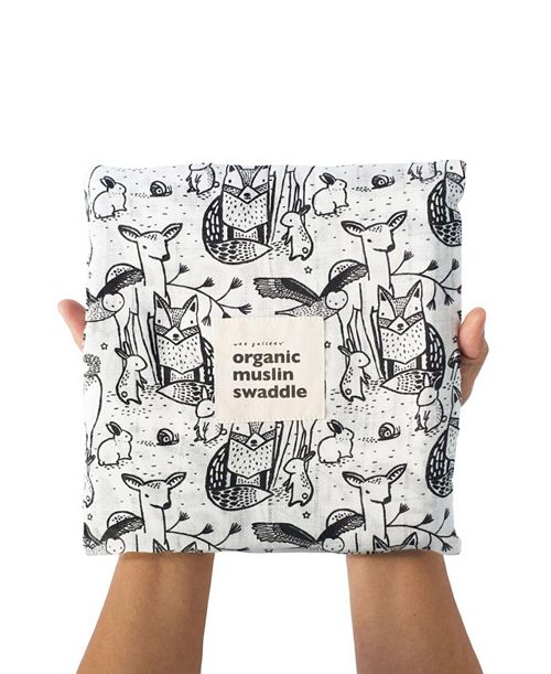 Пеленальное одеяло из органического хлопка - Лес Wee Gallery mclaren meg wee unicorn