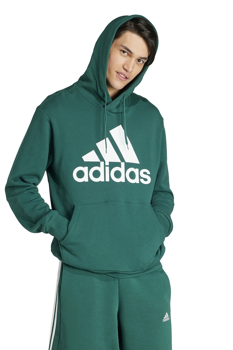 

Толстовка Essentials с карманом-кенгуру и логотипом Adidas Sportswear, зеленый
