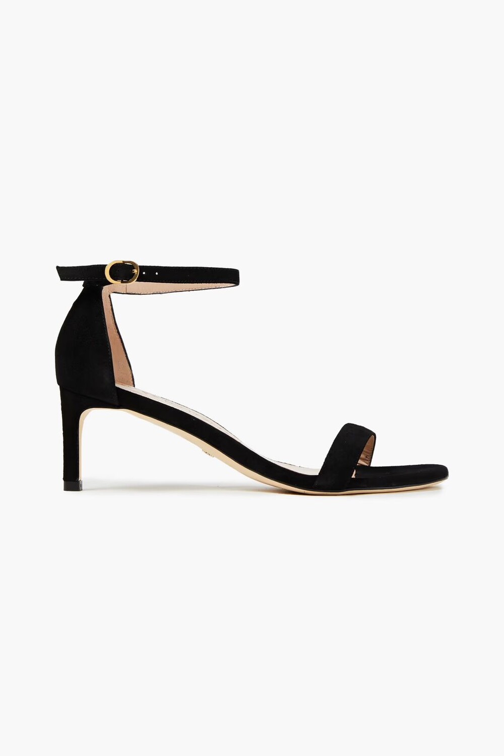 

Сандалии Nanaked из замши Stuart Weitzman, черный