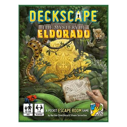 цена Настольная игра Deckscape – The Mystery Of Eldorado dV Giochi
