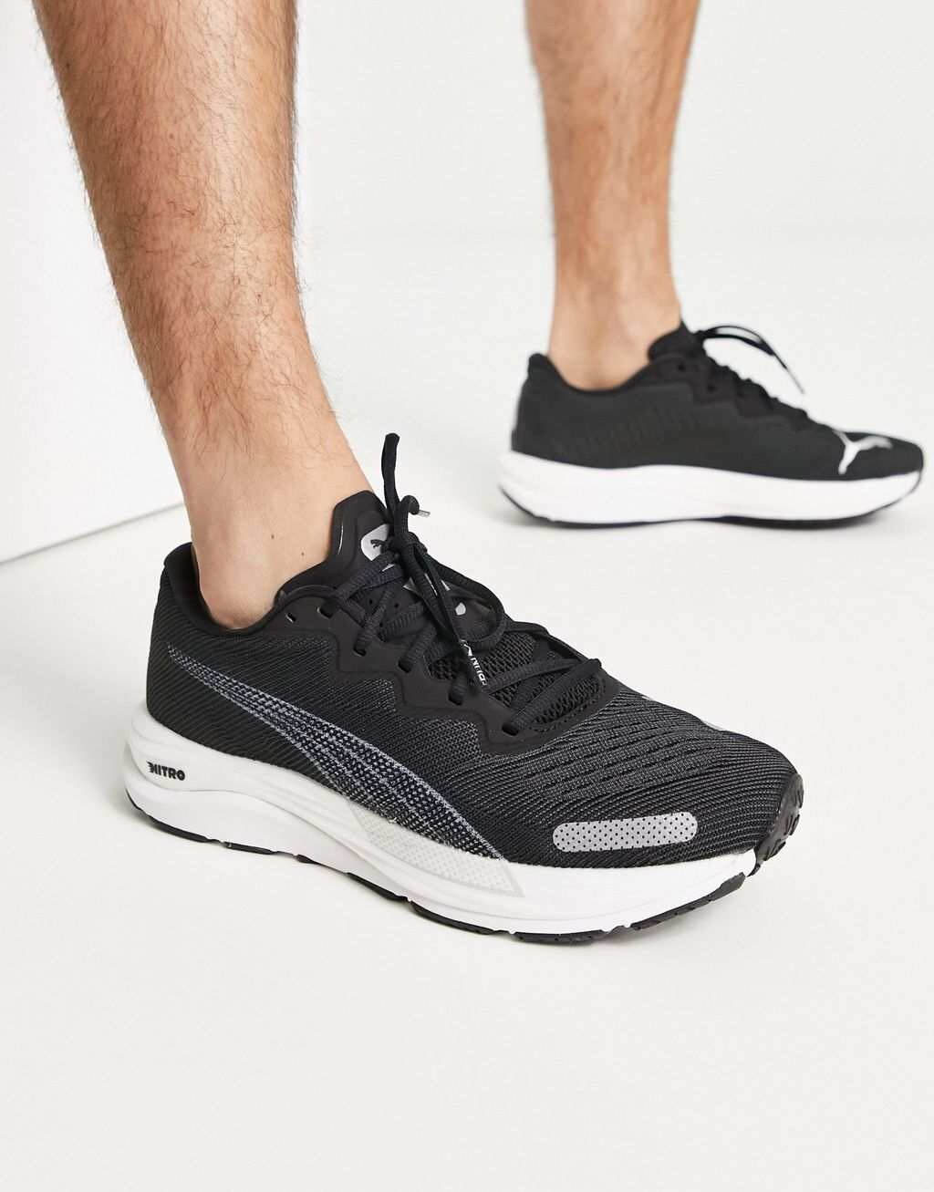 

Черные кроссовки Puma Velocity Nitro 2