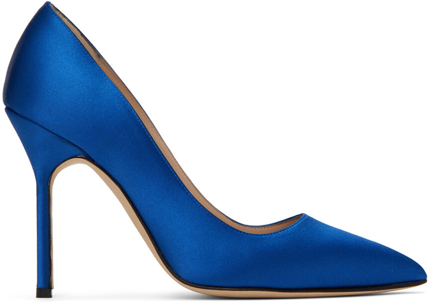 

Синие туфли BB Manolo Blahnik, Синий, Синие туфли BB Manolo Blahnik