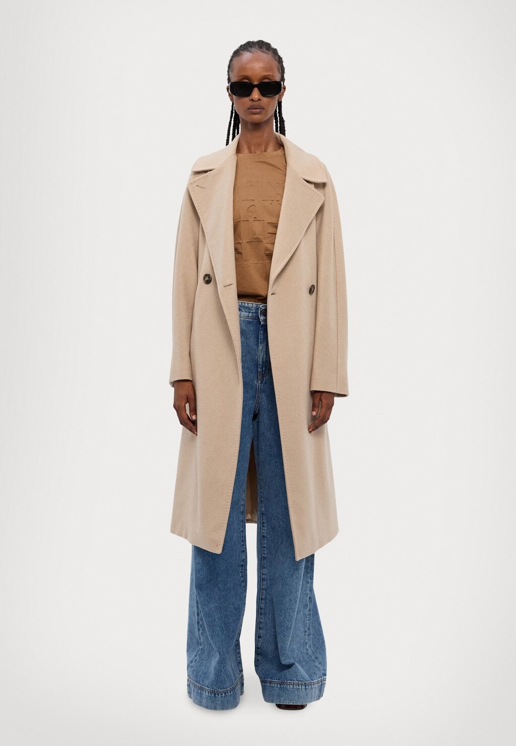 

Джинсы свободного кроя VEGA WEEKEND MaxMara, темно-синий