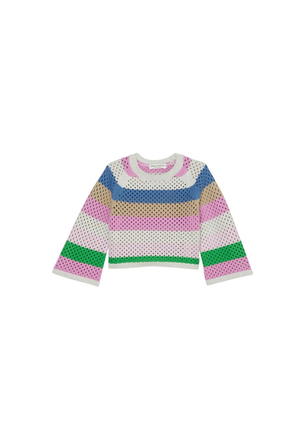 Вязаный свитер MIT LOCHMUSTER Marc O'Polo, цвет berry lilac stripe