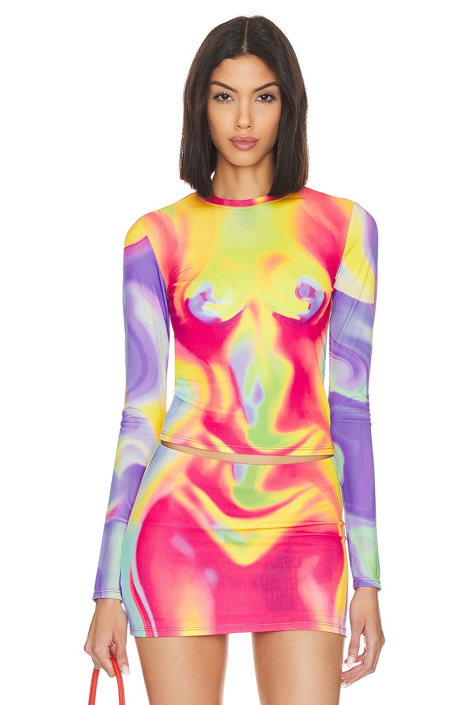 

Топ h:ours Pola, цвет Multi Thermal Dye