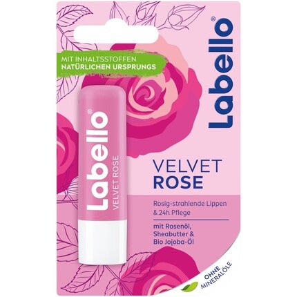 

Labello Стик для ухода за губами Velvet Rose 4,8 г