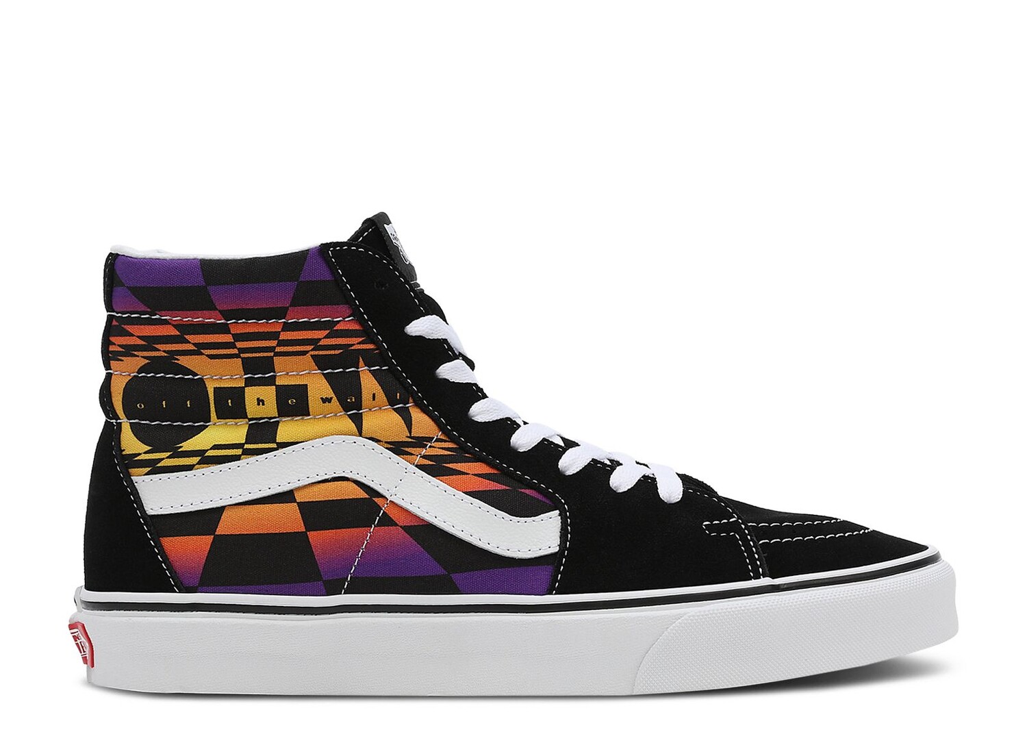 

Кроссовки Vans Sk8-Hi 'Graphic Check', черный