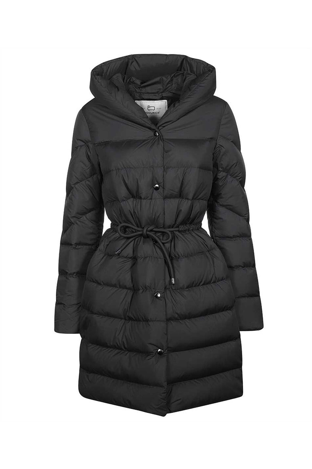 

Длинный пуховик Woolrich, черный