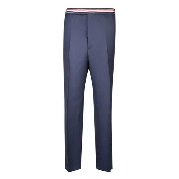 

Брюки low rise trousers Thom Browne, синий