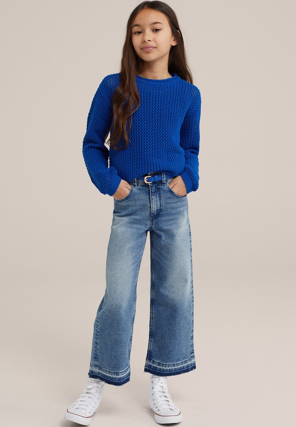 

Джинсы-клеш Ridge WE Fashion, синий