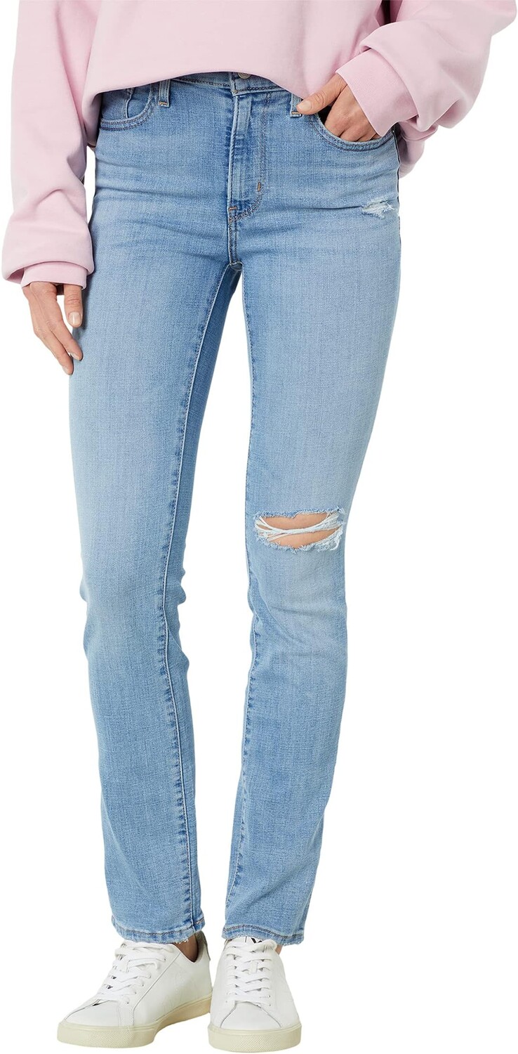

Джинсы 724 High-Rise Straight Levi's, цвет Slate Reveal