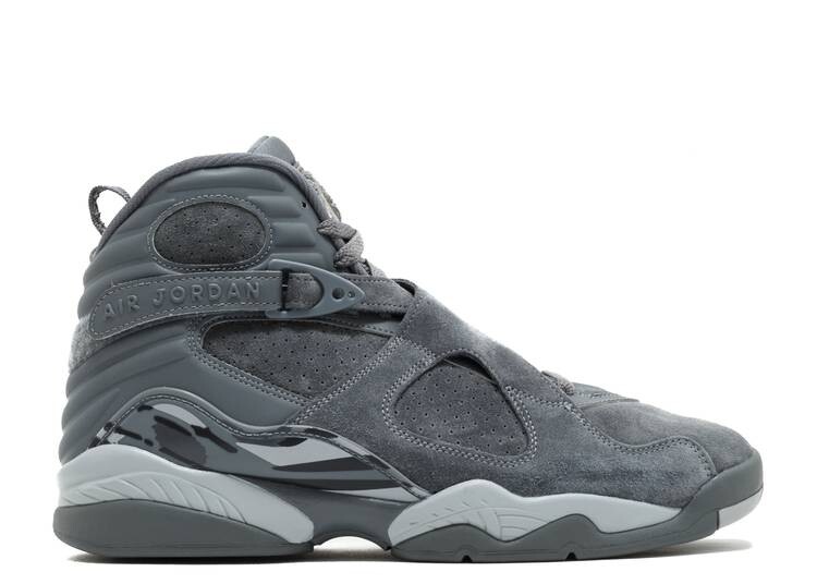 

Кроссовки AIR JORDAN 8 RETRO 'COOL GREY', серый