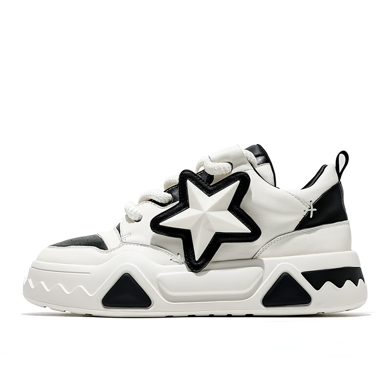 

Кроссовки MOERBAI Skateboarding Shoes Unisex Low-top, цвет White and yellow gift box