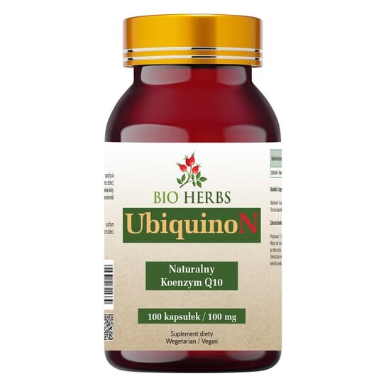 

Bio Herbs, УбихиноН Коэнзим Q10 100 мг, 100 капсул.