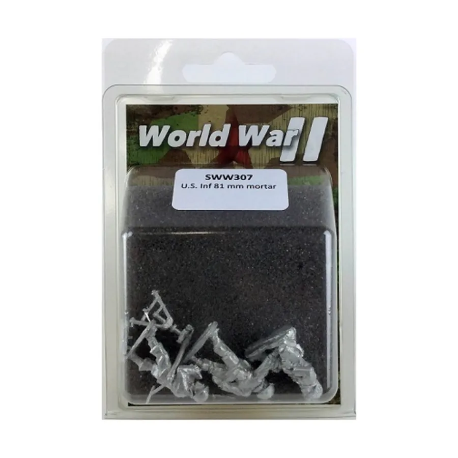 

81-мм пехотный миномет США, WWII Miniatures - US Forces (28mm) (Artizan Designs)