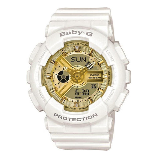 Часы CASIO Baby G, белый casio baby g ba 130wp 2a