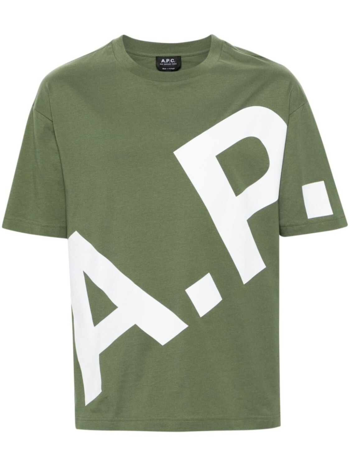 

A.P.C. футболка Lisandre, зеленый