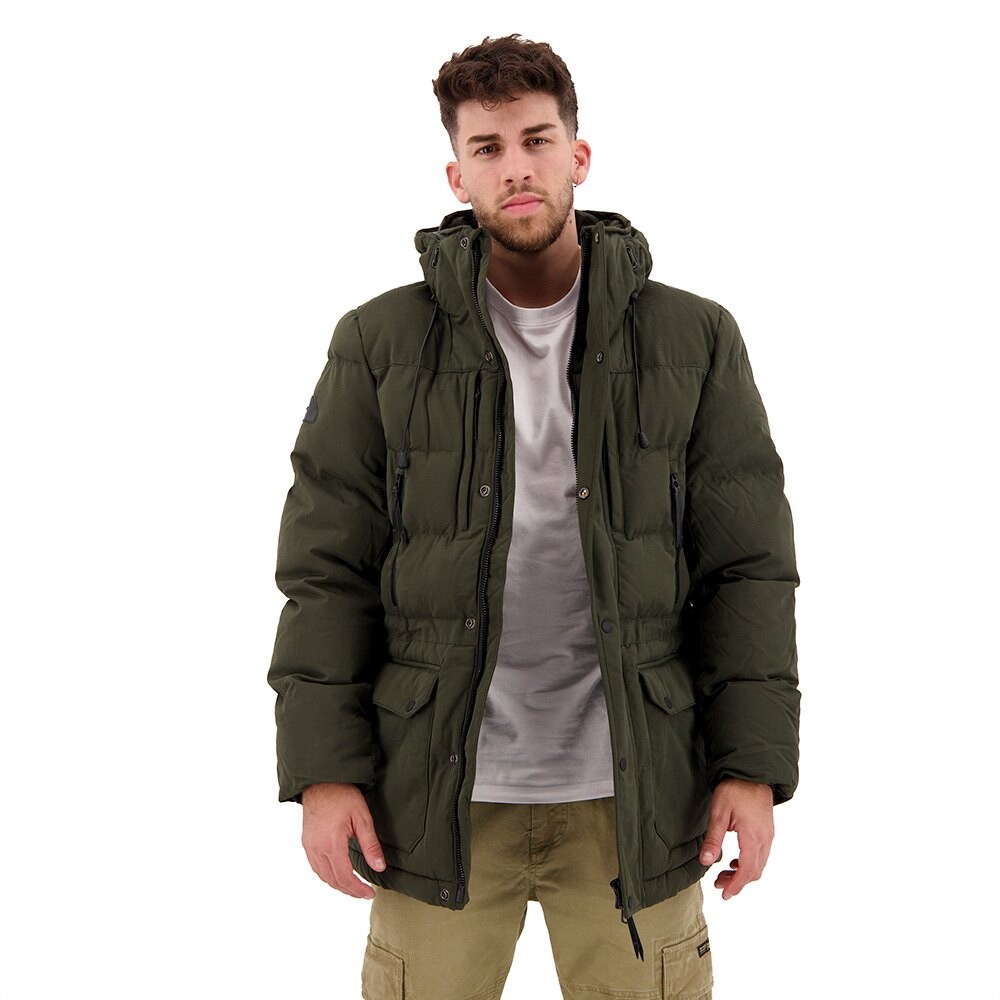 

Куртка Superdry Microfibre Expedition, зеленый