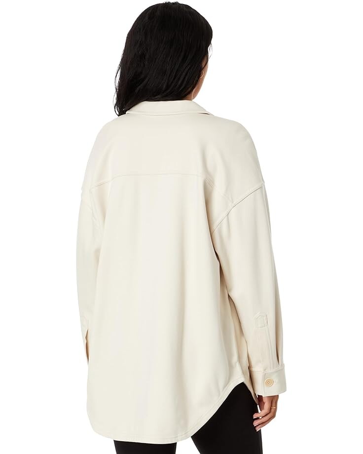 

Куртка Madewell Ponte Oversized Shirt Jacket, цвет Vintage Linen