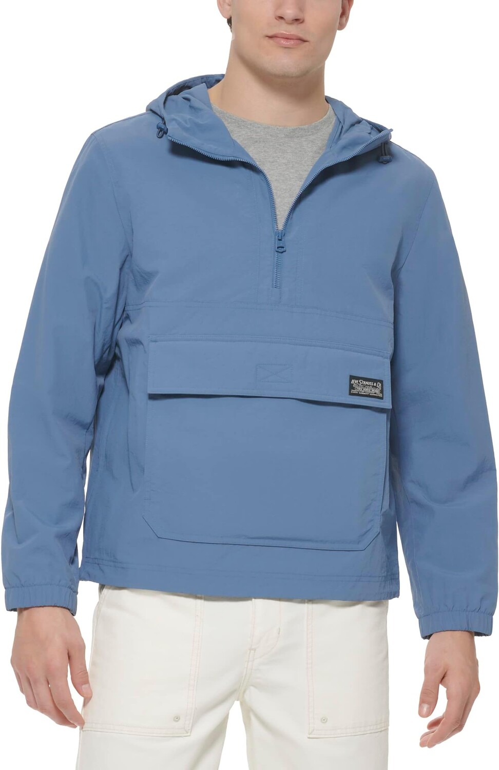 

Куртка Hooded Popover Jacket Levi's, синий