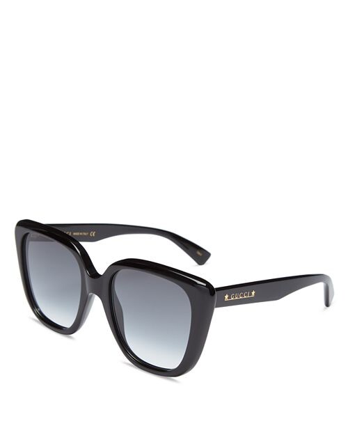 

Солнцезащитные очки-бабочки, 54 мм Gucci, цвет Black