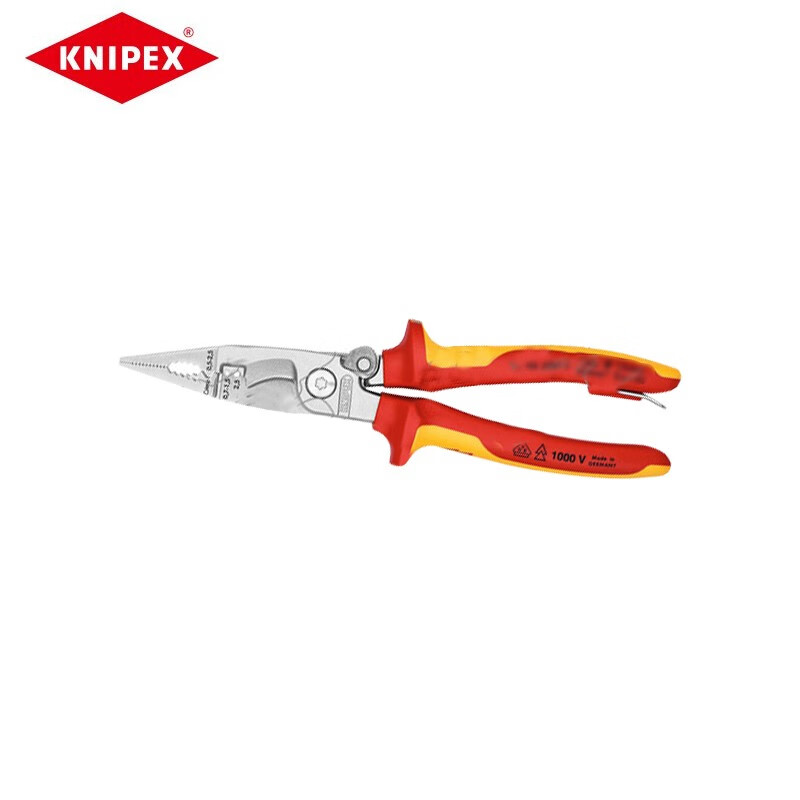 KNIPEX клещи для установки электроники против падения острогубцы диагональные плоскогубцы клещи для электрика 13 96 200 T по индивидуальному заказу (срок поставки 4-8 недель)