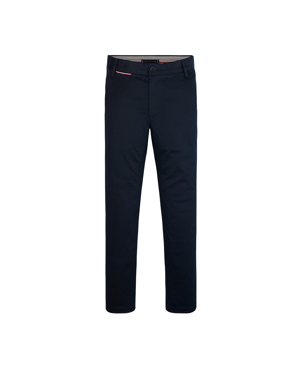 Брюки-чиносы узкого кроя для мальчиков Tommy Hilfiger, темно-синий брюки чинос узкие marco 29 черный