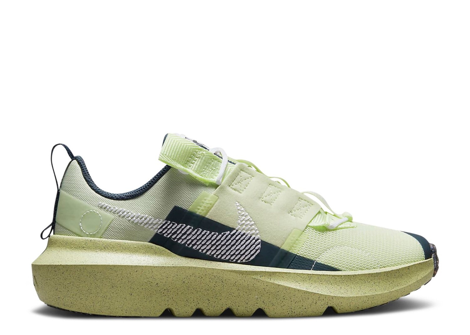 

Кроссовки Nike Crater Impact Gs 'Lime Ice Armory Navy', зеленый